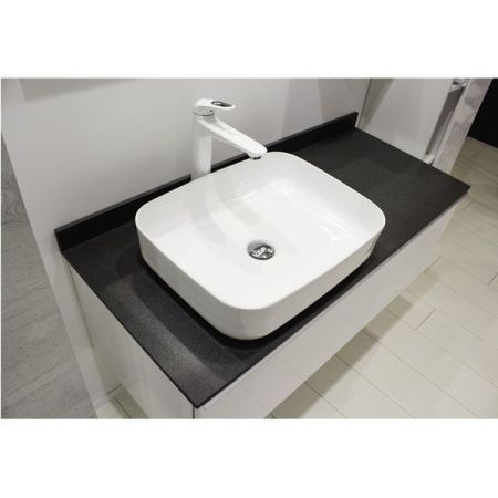 Тумба с раковиной Comforty Милан 120 4136268 подвесная Белая, артикул 4136268