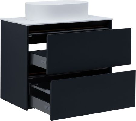Тумба под раковину Allen Brau Activity 80 1.34004.AM антрацит матовый/черный браш, артикул 1.34004.AM