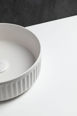 Раковина накладная Allen Brau Fantasy Line 36 4.11032.21 белый матовый, артикул 4.11032.21