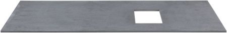 Столешница Allen Brau Infinity 120 1.21014.GR-S R графит структ, артикул 1.21014.GR-S
