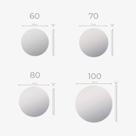 Зеркало VIGO Otti Comfort 800, артикул 185