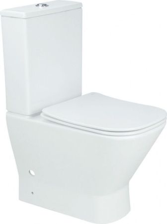 Чаша унитаза Aquanet Fine Rimless FINE-C Soft Close, артикул FINE-C