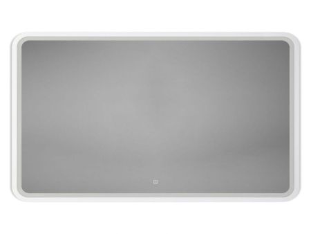 Зеркало с подсветкой "Genova 1200x800" AM-Gen-1200-800-DS-F-White, артикул AM-Gen-1200-800-DS-F-White