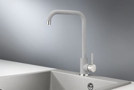 Смеситель для кухни GRANULA (ST-4033, БАЗАЛЬТ), артикул ST-4033, БАЗАЛЬТ