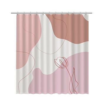 Штора для ванной комнаты FIXSEN DESIGN FX-2514, бежевый