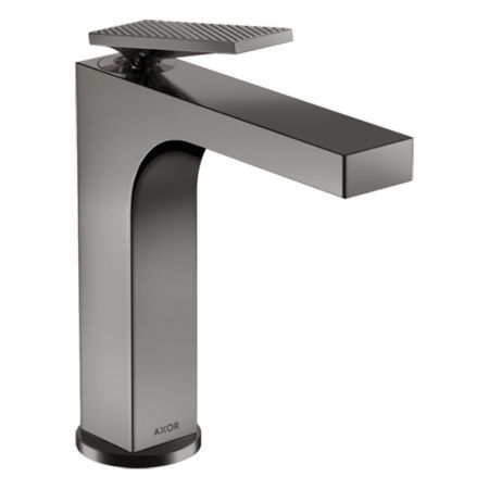 AX CitterioСмеситель для раковины 160, текстура, цвет полированный черный хром, артикул 39071330