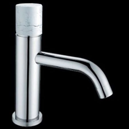 Смеситель STICK для умыв. низ. CHROME MRAMOR WHITE_Комплект, артикул 121-CR-MR-W