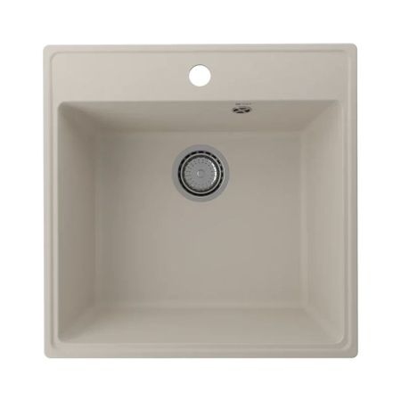 Кухонная мойка Ulgran Quartz Forte 505-02, лен, артикул Forte 505-02