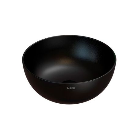 GLOBO T-Edge Раковина-чаша на столешницу D=34см H=16см, цвет Nero opaco, артикул B6T37.AR