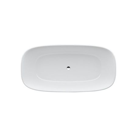 Ванна, Laufen, Ino, ширина, мм-1700, глубина, мм-750, высота, мм-520, тип установки-отдельностоящий, форма-овальная, диаметр слива, мм-52, материал-Sentec, цвет-белый, артикул 2.3130.2.000.000.1