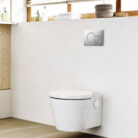 Смывная клавиша GEBERIT SIGMA 115.770.21.5 (два режима слива, механическое, хром) , шт