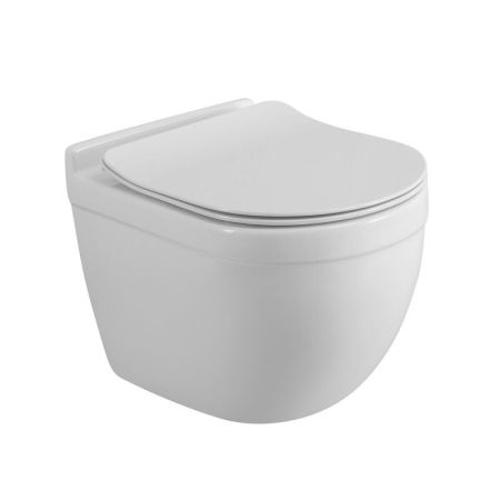 SENSO-TOR Чаша унитаза подвесного безободкового, смыв TORNADO BB017CH-TOR, артикул BB017CH-TOR