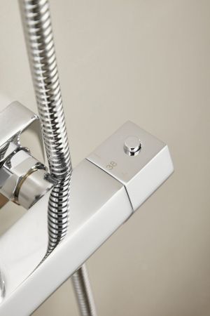 Душевая система HAIBA хром (HB24726), артикул HB24726