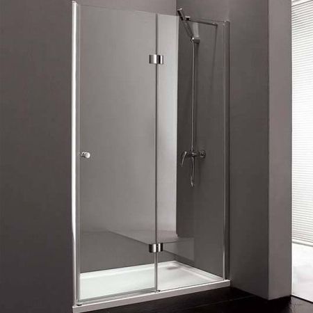 Душевая дверь в нишу Cezares Verona B-12 120 профиль Хром стекло прозрачное, артикул VERONA-W-B-12-120-C-Cr