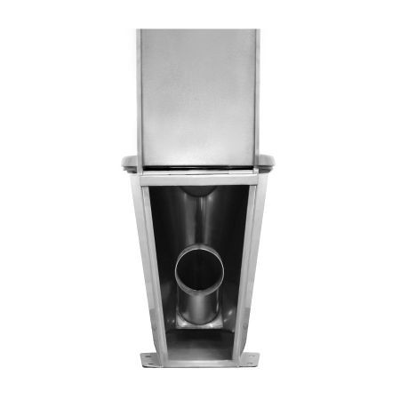 Унитаз напольный с баком антивандальный Тругор УНсбА ЛАЙТ, сатин, артикул УНсбА ЛАЙТ