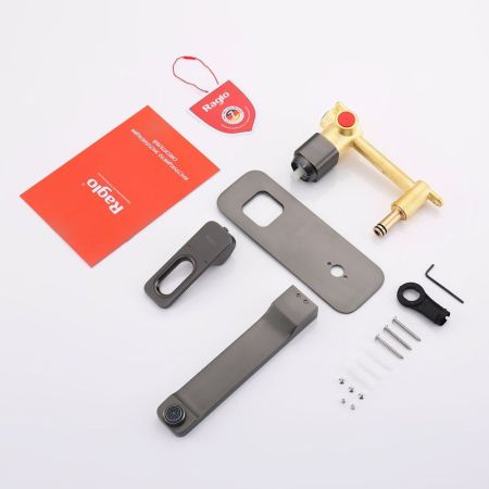 Смеситель для раковины встраиваемый Raglo R51.11.09, графит