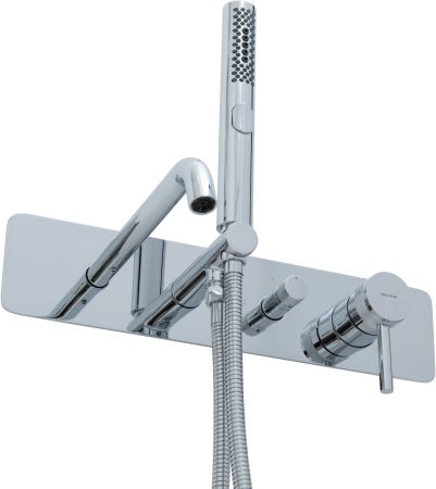 Смеситель для ванны Allen Brau Priority 5.31A05-00 (с внутренней частью) хром, артикул 5.31A05-00