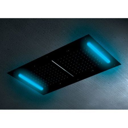 Daniel, встроенная лейка для душа (3х режимная) с 7 цветной светодиодной подсветкой, диаметр 700х400 мм, цвет хром, артикул A579RJ7040NC