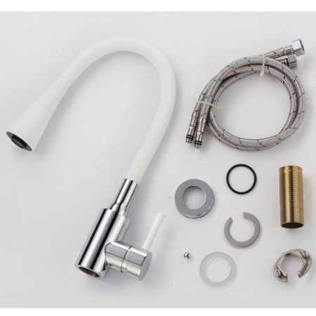 Смеситель для кухни Savol S-3002AM02, хром