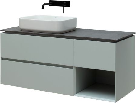 Тумба под раковину Allen Brau Infinity 120 1.21005.PWM L папирус матовый, артикул 1.21005.PWM