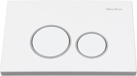 Клавиша смыва Allen Brau Priority 9.20001.20 белый глянец, артикул 9.20001.20