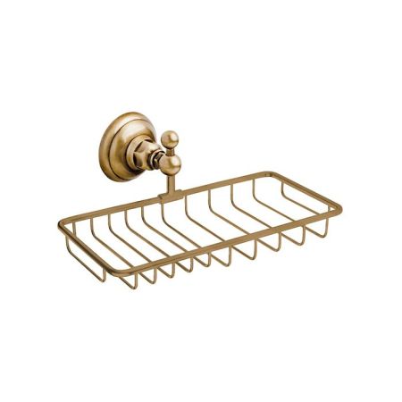 Nicolazzi Accessori Мыльница-решетка подвесная, цвет: бронза, артикул 1493BZ