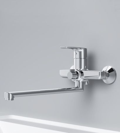 F90A90000 Gem, смеситель для ванны/душа, излив 320 мм, хром, шт.