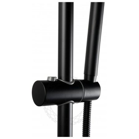 Душевая система FILARETE Roun FL2020BL, черный