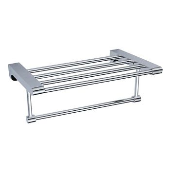 Полка для полотенец Savol S-407344, хром