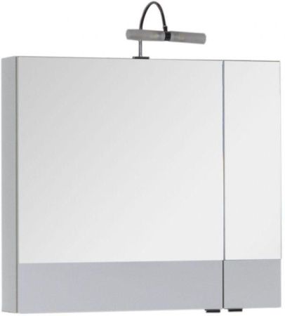 Зеркальный шкаф Aquanet Верона 75 белый, артикул 00175381