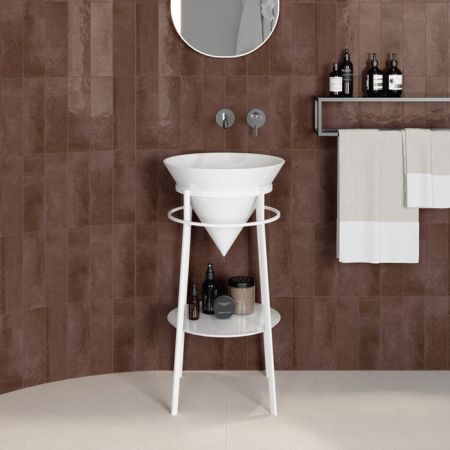 Металлическая структура CONO напольная 44, белая матовая