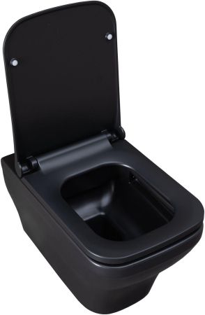 Чаша подвесного унитаза Allen Brau Infinity 4.21011.31 черный матовый, артикул 4.21011.31