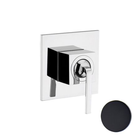Смеситель для душа встраиваемый Webert Wolo WO880101564, хром/черный