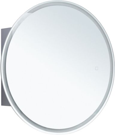 Зеркальный шкаф Aquanet Оптима 70 белый, с LED подсветкой, артикул 00344785