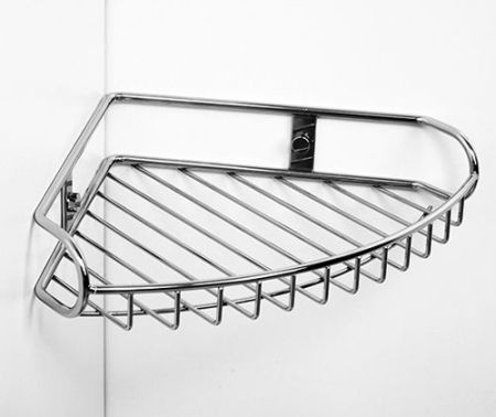 Полка корзина WasserKRAFT K-1211 угловая Хром, артикул K-1211