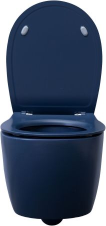 Чаша подвесного унитаза Allen Brau Fantasy 4.11004.ID индиго, артикул 4.11004.ID