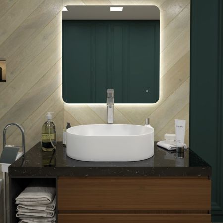 Раковина чаша Maretti VA13NS71-844, белая, артикул VA13NS71-844