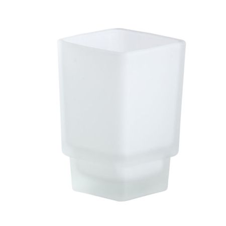 Стакан для ванной комнаты Savol S-FDB11, белый, артикул S-FDB11