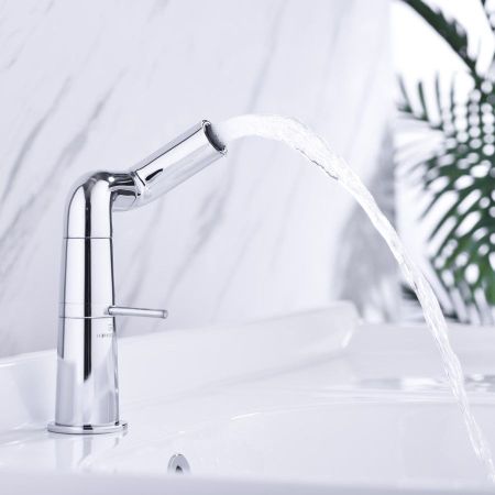 Смеситель для раковины Haiba HB10813, хром