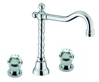 Смеситель для раковины Fiore XT SKY (SWAROVSKI®) 17CR0637, хром