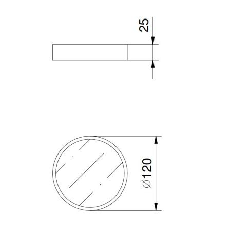 Fantini Young Мыльница, цвет хром, вставка из кориана, артикул 96 02 7648