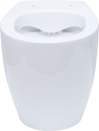 Чаша приставного унитаза Allen Brau Fantasy 4.11007.20 белый глянец, артикул 4.11007.20