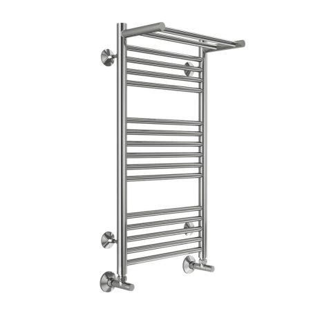 Полотенцесушитель водяной с полкой Terminus Аврора П16 40х80, артикул 4670078529411