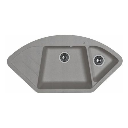 Кухонная мойка Florentina ВЕСТА 20.285.E1005.307, серый шёлк, артикул 20.285.E1005.307