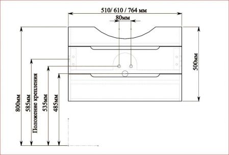 Тумба с раковиной SanVit Палома 65 kpal065 с фактурой под дерево подвесная Карпатская ель Тумба с раковиной SanVit Палома 65 kpal065 с фактурой под дерево подвесная Карпатская ель