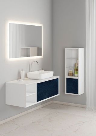 Тумба под раковину SanVit Стайл 120 R kstyle120 подвесная Капучино, артикул kstyle120