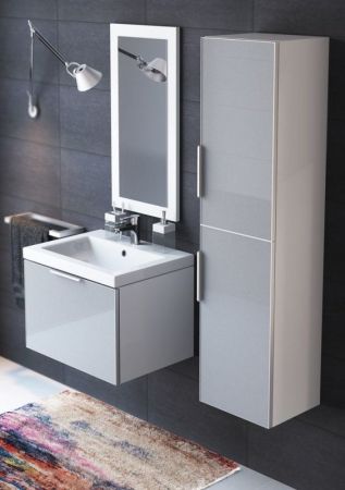 Тумба под раковину Cersanit Stillo 50 подвесная Белая P-SZ-STL-CM/COL50, артикул P-SZ-STL-CM/COL50