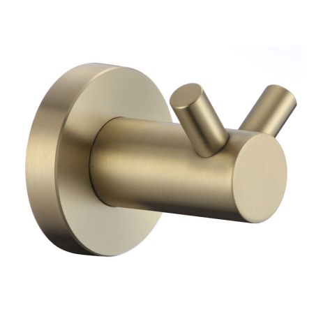 Крючок для ванной комнаты Savol S-005654C, матовое золото, артикул S-005654C