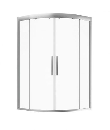 W90G-401A090WT Gem Deep душевое ограждение 90х90,стекло прозрачное,профиль мат. серебро,без поддона, артикул W90G-401A090WT