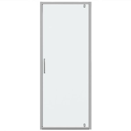 Душевая дверь Bravat Drop 90 BD090.4110A профиль Хром стекло прозрачное, артикул BD090.4110A